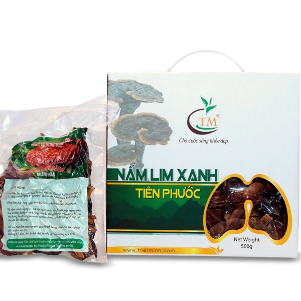 Nấm Lim Xanh thái lát 500g - Quà biếu cao cấp